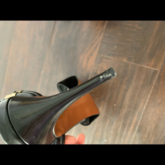 Size:7, heel high:9cm, There are some scratches on the heel of the left - Picture 4 of 5